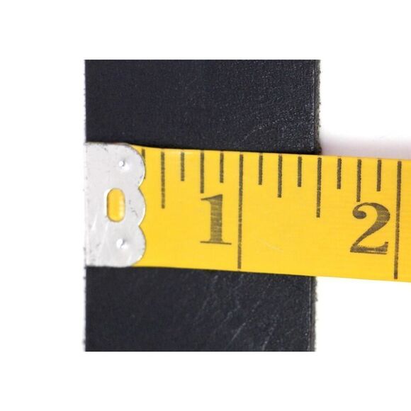 Banana Republic BLACK REAL LEATHER 1 1/2"Wd CASUAL DRESS WOMEN'S BELT Sz S (G86 - Picture 11 of 15